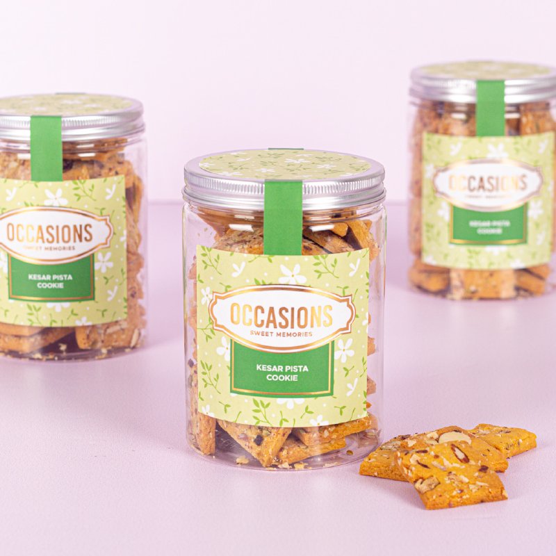 KESAR PISTA COOKIES