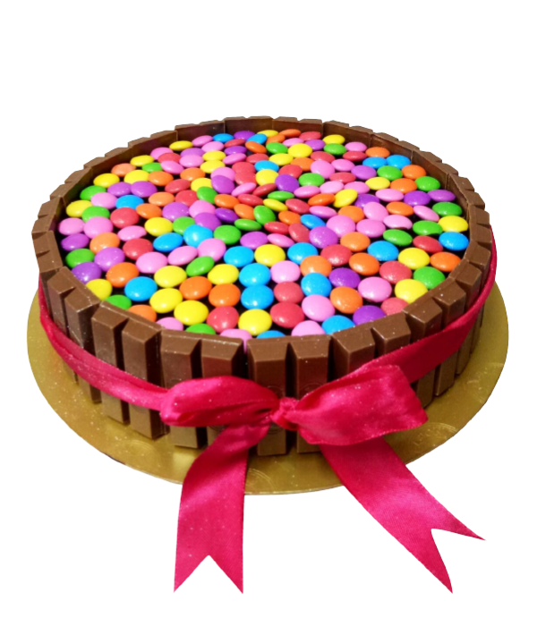 Kitkat &amp; M&amp;Ms Cake 