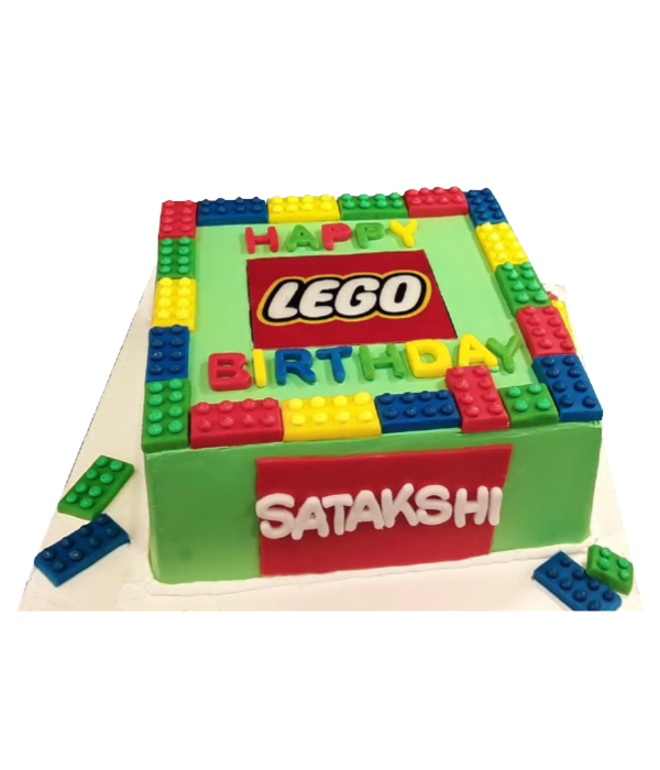 Lego Theme Cake