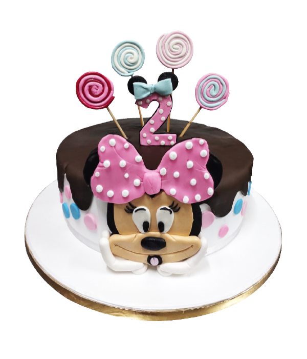 MICKEY WITH BOW CAKE