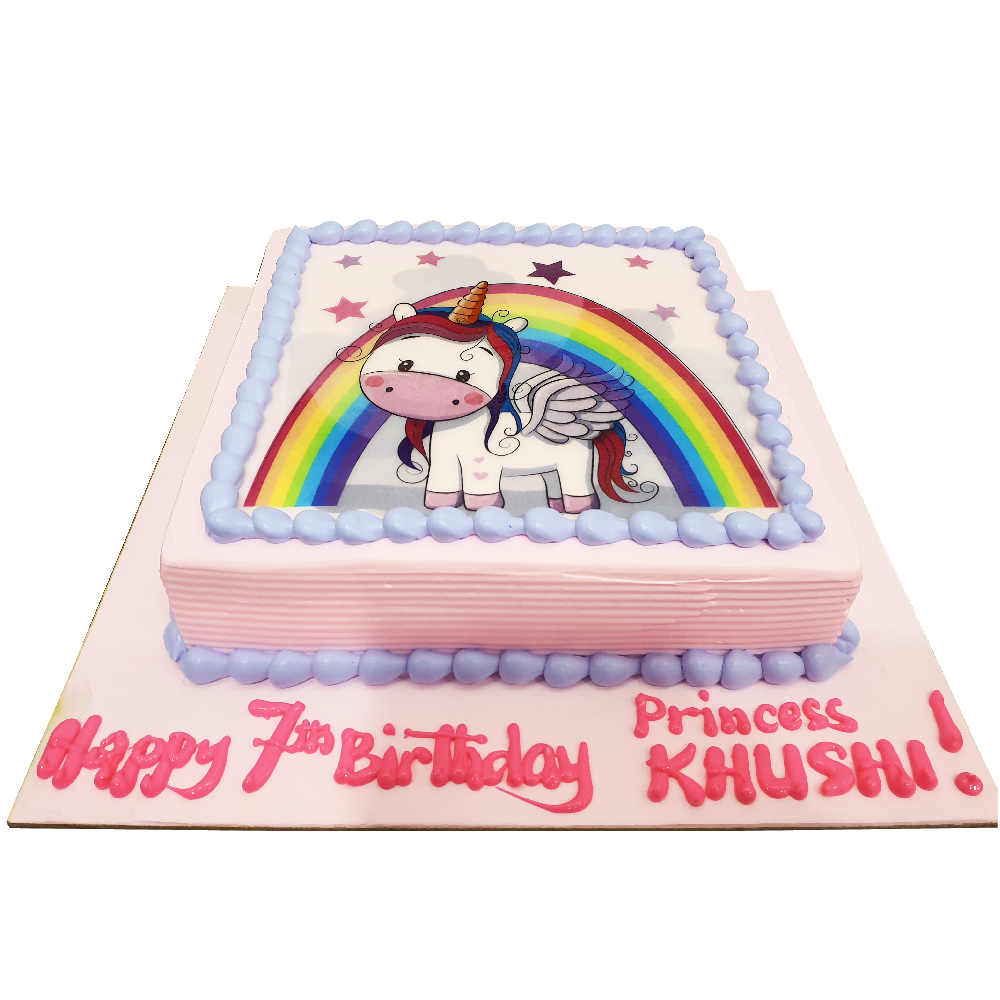 Unicorn Photo Cake