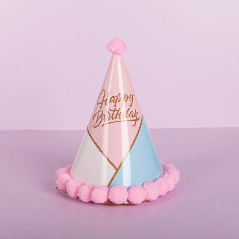 Blue Happy Bday Topper 