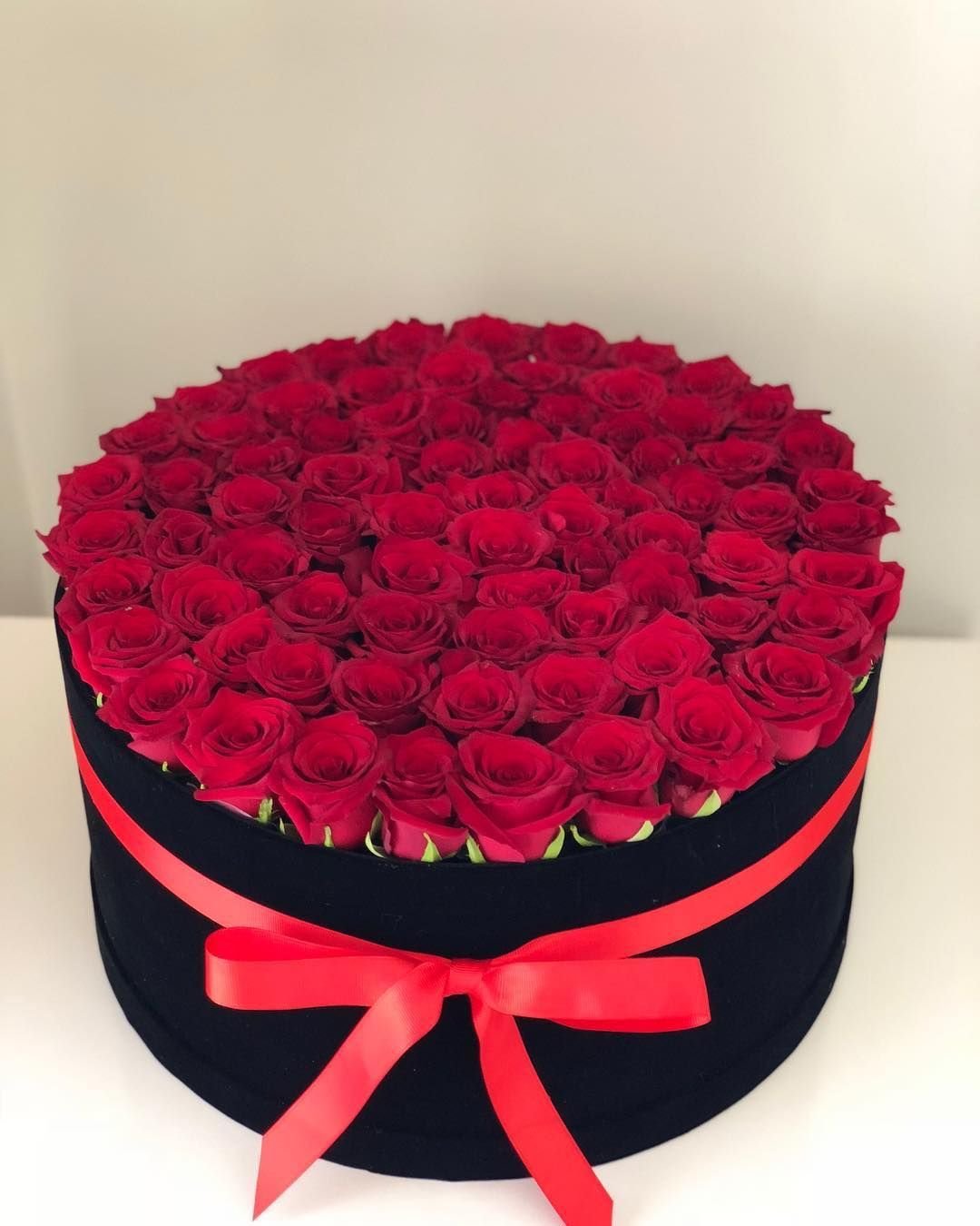 Black box with red rose